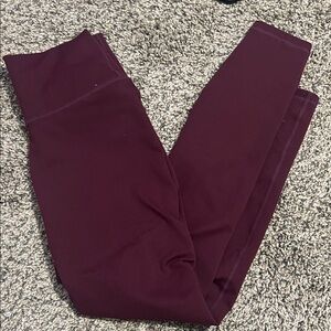 Fabletics Women's Cropped Pants in Burgundy